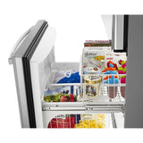 33-inch Wide Bottom-Freezer Refrigerator with EasyFreezer(TM) Pull-Out Drawer - 22 cu. ft. Capacity - (ABB2224BRM)
