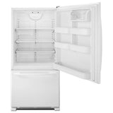33-inch Wide Bottom-Freezer Refrigerator with EasyFreezer(TM) Pull-Out Drawer - 22 cu. ft. Capacity - (ABB2224BRW)