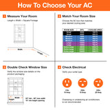 Midea Casement Window Air Conditioner Installation Guide.