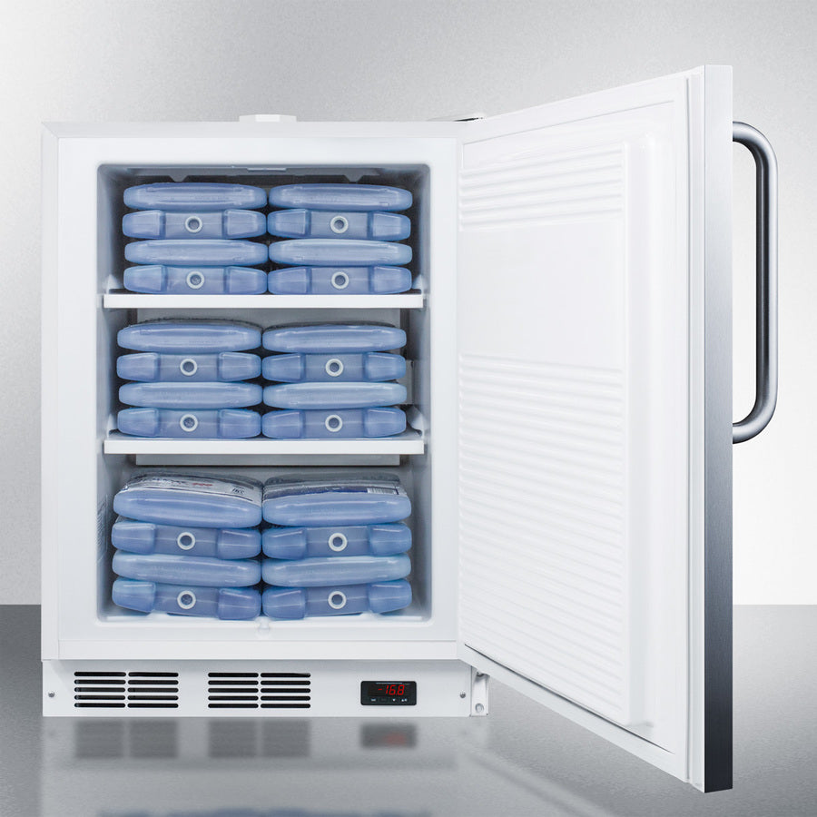 24" Wide Built-in All-freezer, ADA Compliant - (ACF48WCSSADA)