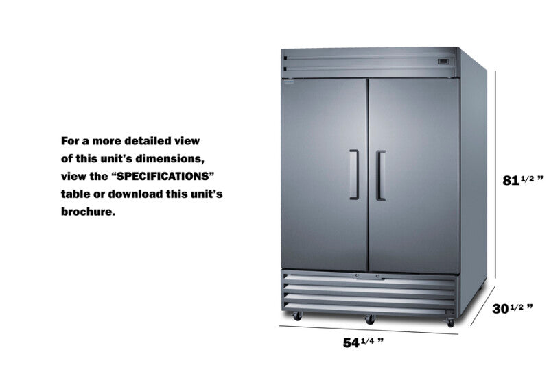 39 CU.FT. Upright Healthcare Freezer - (ACFF436L)