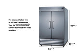 39 CU.FT. Upright Healthcare Freezer - (ACFF436L)