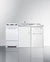 60" Wide All-in-one Kitchenette With Gas Range - (ACK60GASW)