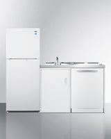 71" Wide All-in-one Kitchenette With Dishwasher - (ACKDW72)