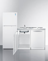 71" Wide All-in-one Kitchenette With Dishwasher - (ACKDW721G)