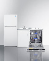 71" Wide All-in-one Kitchenette With Dishwasher - (ACKDW721G)