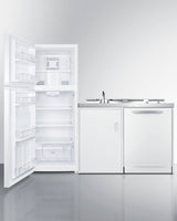 75" Wide All-in-one Kitchenette With Dishwasher - (ACKDW751G)