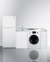83" Wide All-in-one Kitchenette With Washer/dryer Combo - (ACKSPWD82)
