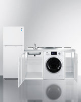 83" Wide All-in-one Kitchenette With Washer/dryer Combo - (ACKSPWD82)