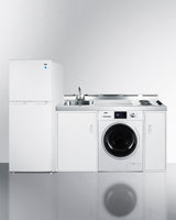 83" Wide All-in-one Kitchenette With Washer/dryer Combo - (ACKSPWD82)