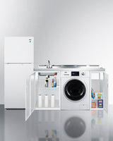 83" Wide All-in-one Kitchenette With Washer/dryer Combo - (ACKSPWD82)