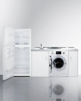 83" Wide All-in-one Kitchenette With Washer/dryer Combo - (ACKSPWD82)