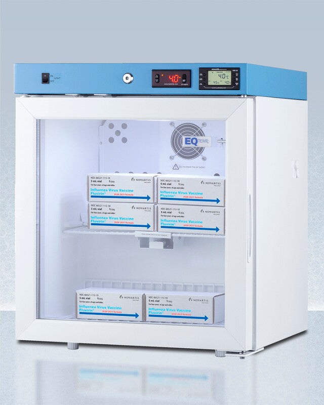 19" Wide Compact Medical Refrigerator - (ACR162G)