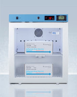19" Wide Compact Medical Refrigerator, Certified to NSF/ANSI 456 Vaccine Storage Standard - (ACR22GNSF456LHD)