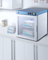19" Wide Compact Medical Refrigerator, Certified to NSF/ANSI 456 Vaccine Storage Standard - (ACR22GNSF456LHD)