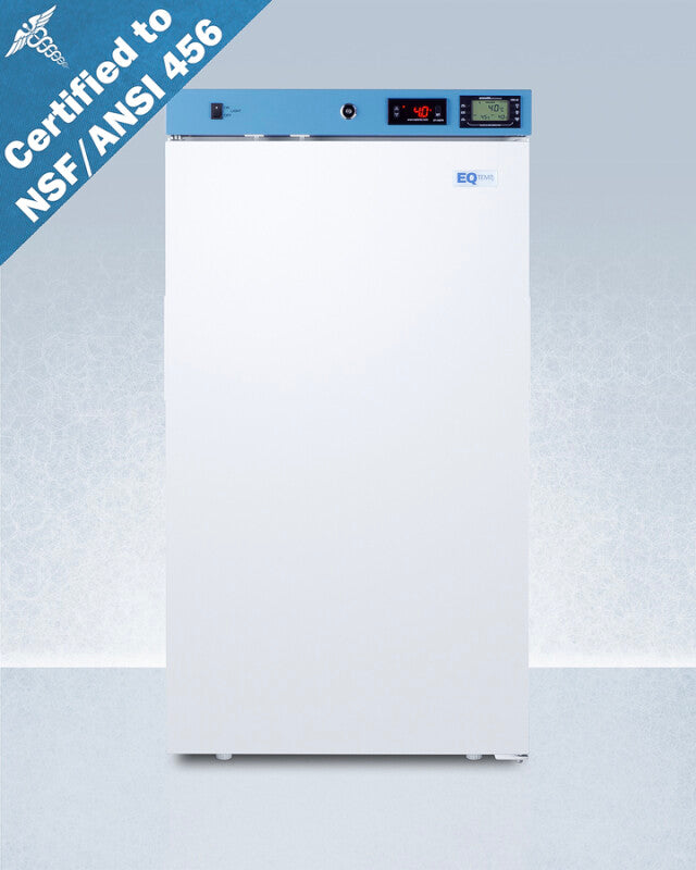 19" Wide Medical Refrigerator, Certified to NSF/ANSI 456 Vaccine Storage Standard - (ACR31WNSF456)