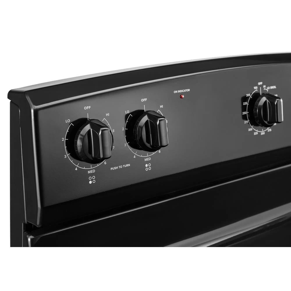 Amana(R) 30-inch Electric Range with Easy-Clean Glass Door - (ACR4203MNB)
