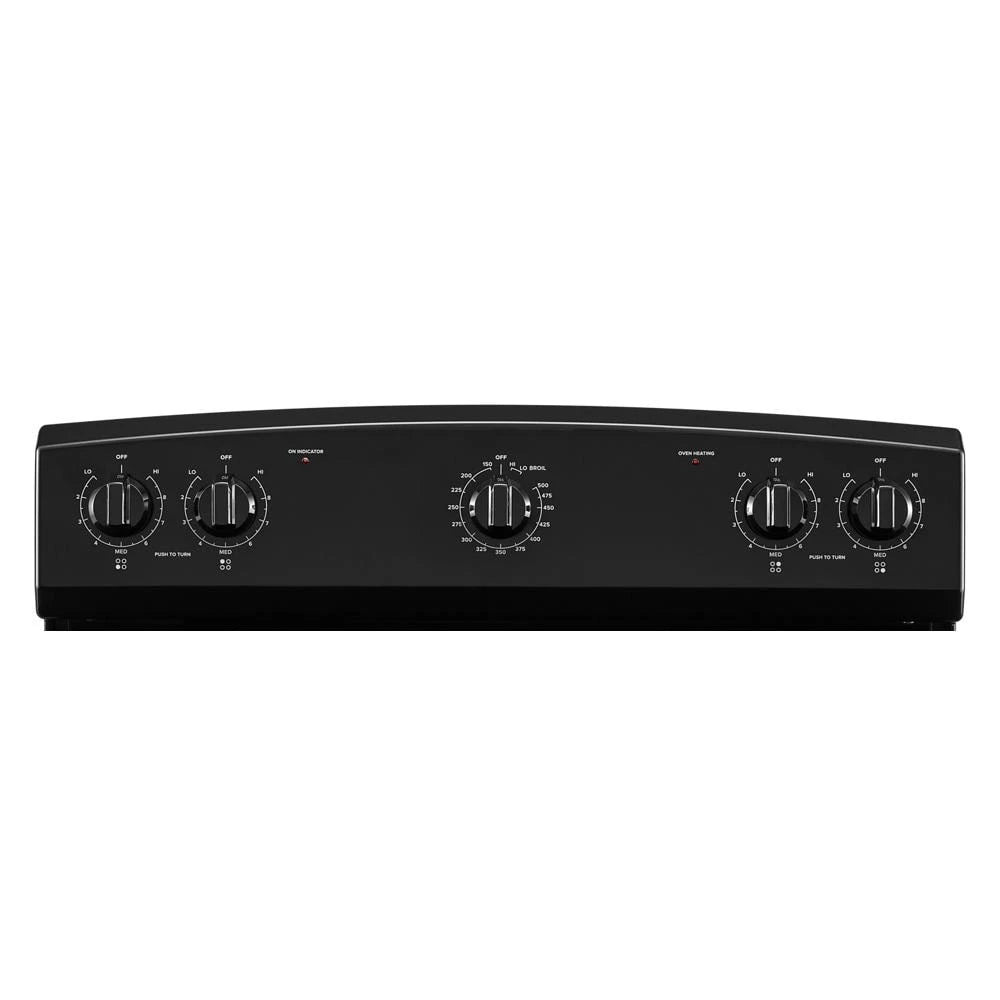 Amana(R) 30-inch Electric Range with Easy-Clean Glass Door - (ACR4203MNB)