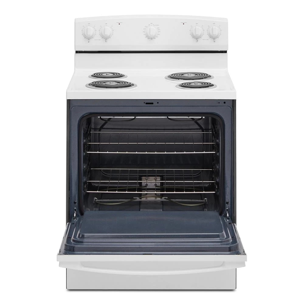 Amana(R) 30-inch Electric Range with Easy-Clean Glass Door - (ACR4203MNW)