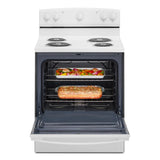 Amana(R) 30-inch Electric Range with Easy-Clean Glass Door - (ACR4203MNW)