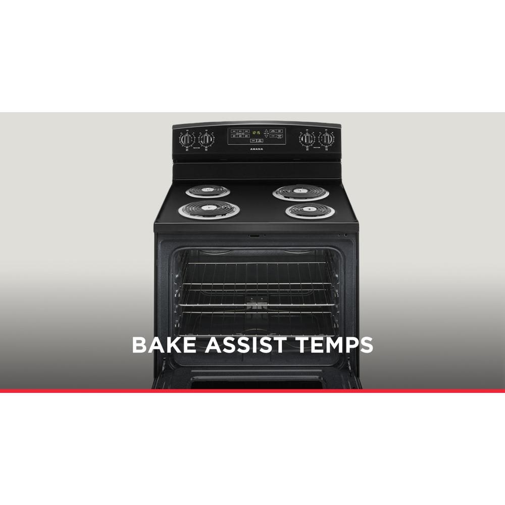30-inch Amana(R) Electric Range with Bake Assist Temps - (ACR4303MFB)