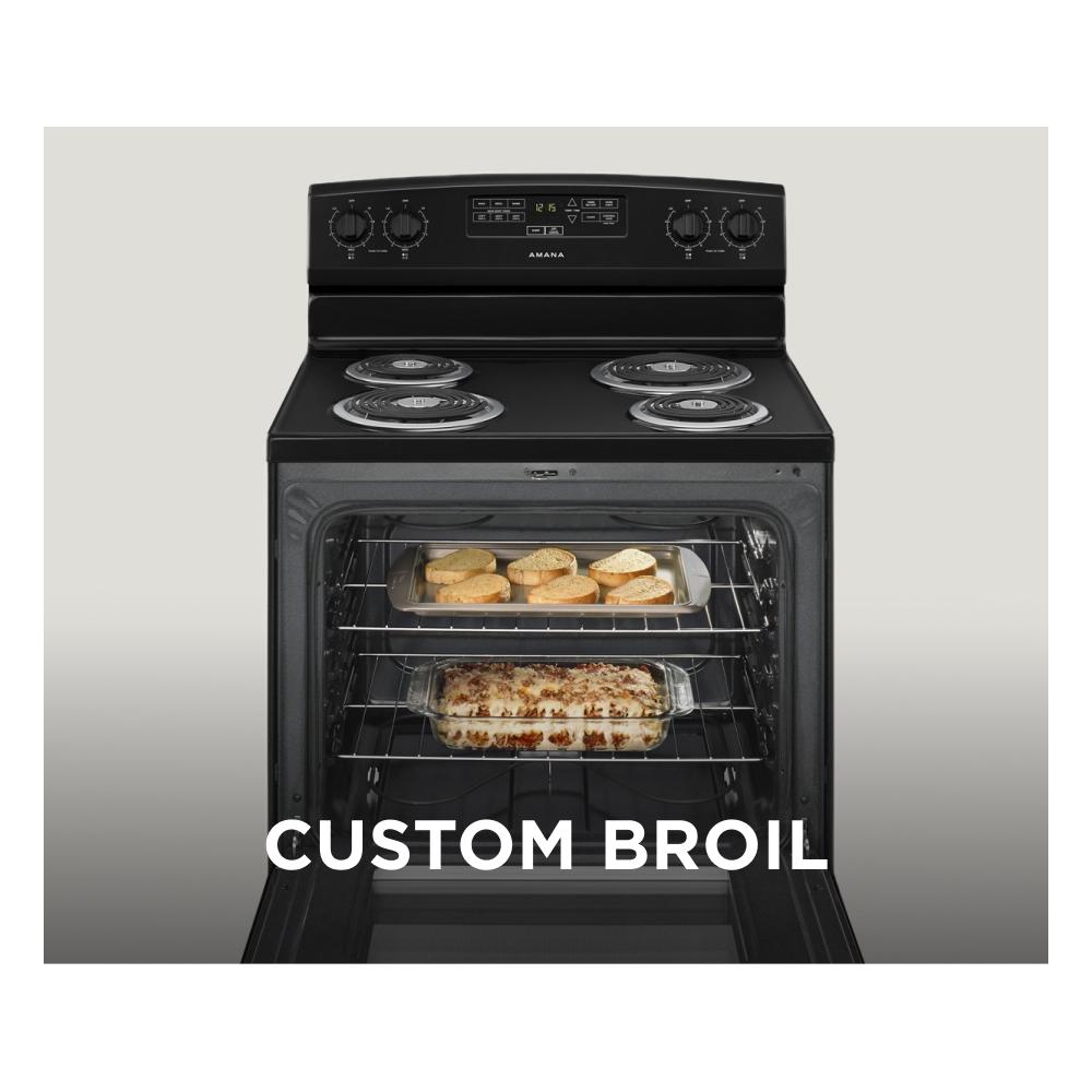 30-inch Amana(R) Electric Range with Bake Assist Temps - (ACR4303MFB)