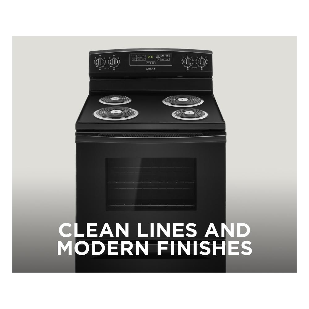 30-inch Amana(R) Electric Range with Bake Assist Temps - (ACR4303MFB)