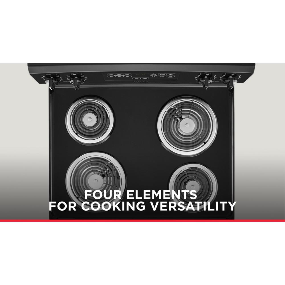 30-inch Amana(R) Electric Range with Bake Assist Temps - (ACR4303MFB)