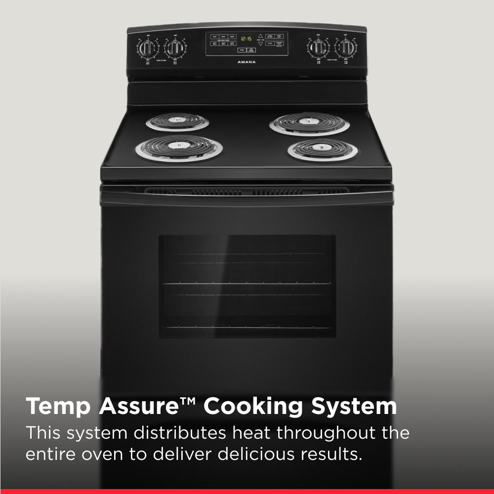 30-inch Amana(R) Electric Range with Bake Assist Temps - (ACR4303MFB)