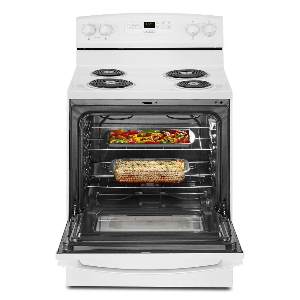 30-inch Amana(R) Electric Range with Bake Assist Temps - (ACR4303MFW) - AMANA