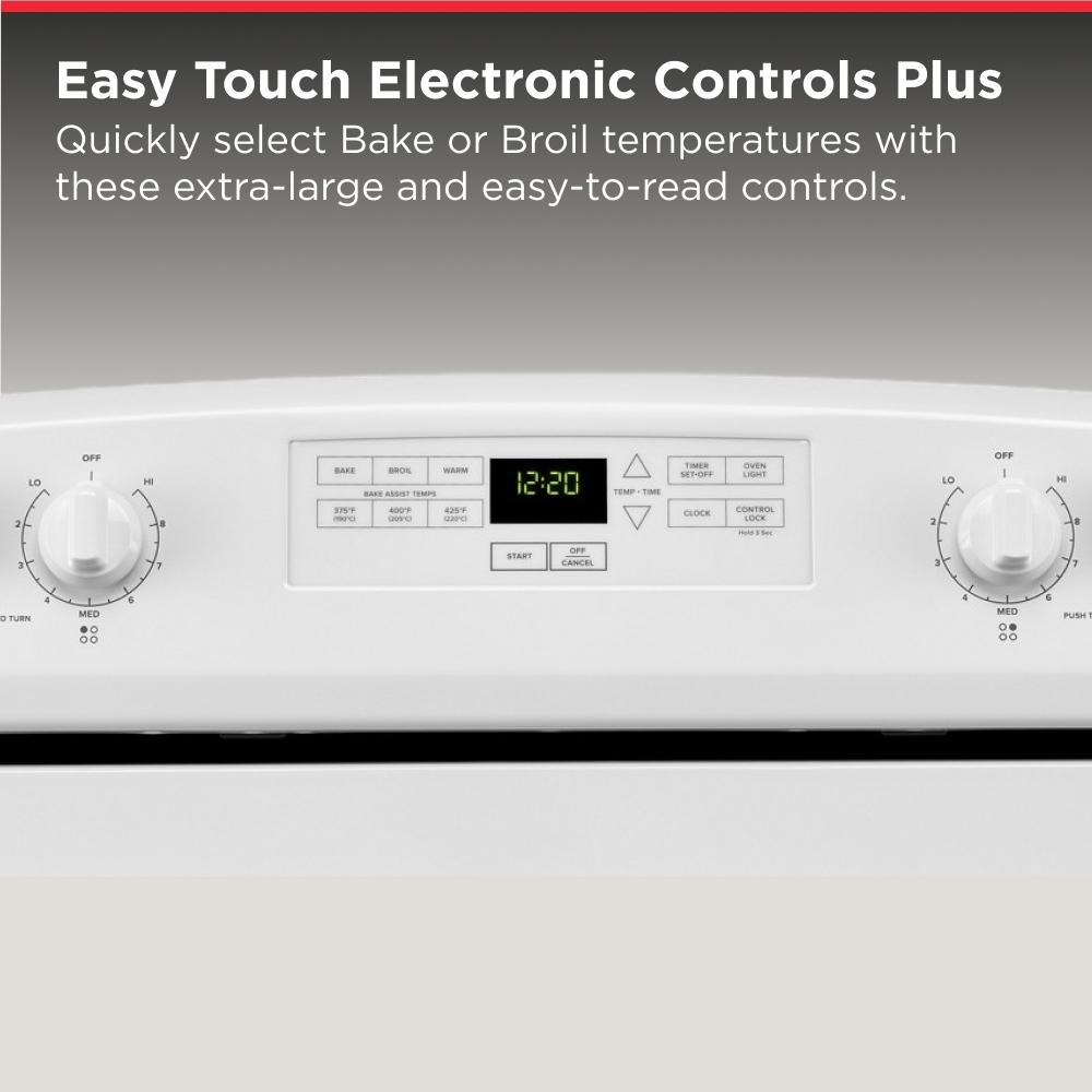 30-inch Amana(R) Electric Range with Bake Assist Temps - (ACR4303MFW) - AMANA