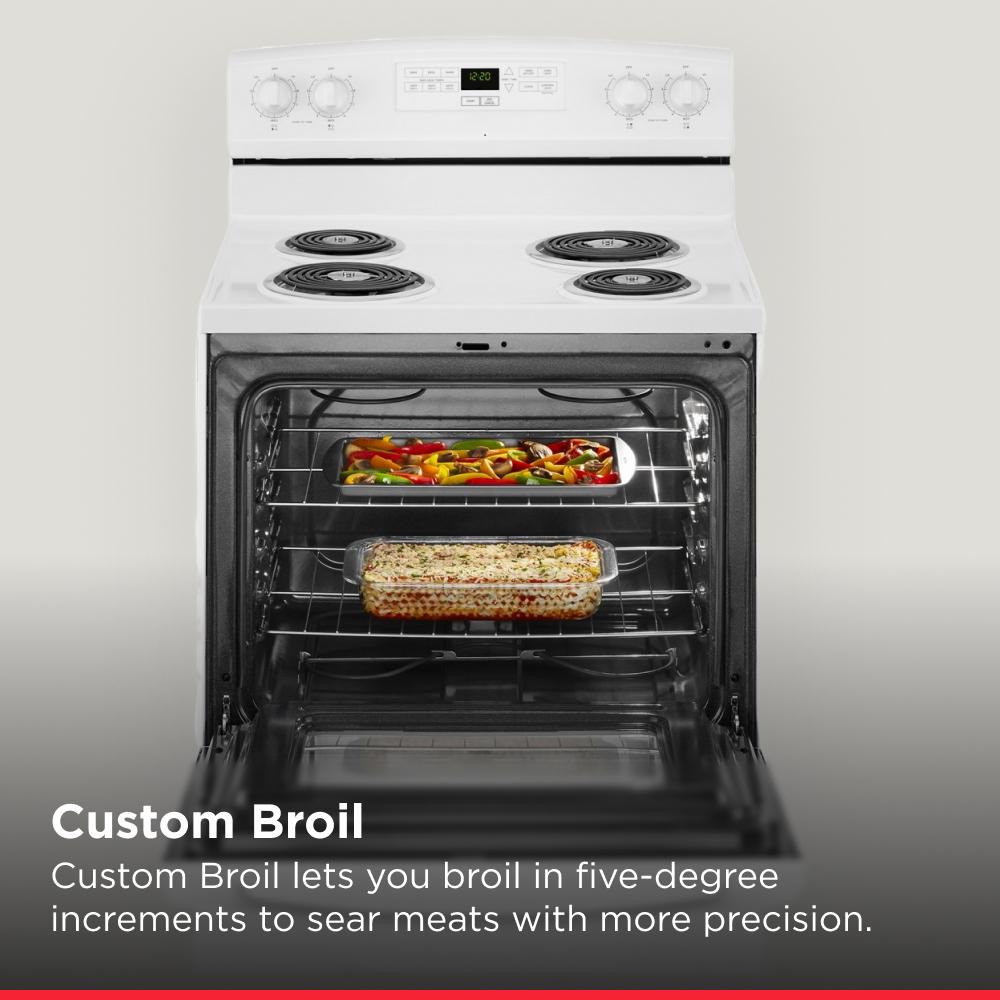 30-inch Amana(R) Electric Range with Bake Assist Temps - (ACR4303MFW) - AMANA