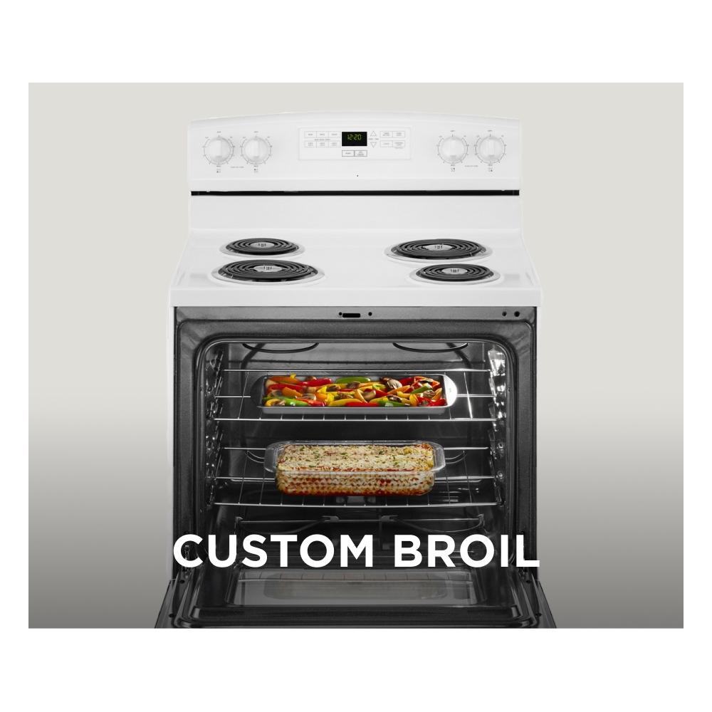 30-inch Amana(R) Electric Range with Bake Assist Temps - (ACR4303MFW) - AMANA