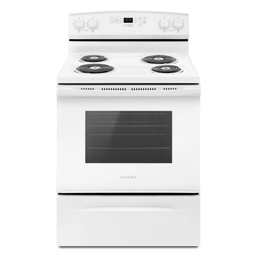 30-inch Amana(R) Electric Range with Self-Clean Option - (ACR4503SFW)