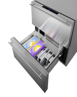 24" Wide 2-drawer All-freezer, ADA Compliant - (ADFD243CSS)