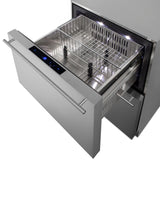 24" Wide 2-drawer All-freezer, ADA Compliant - (ADFD243CSS)