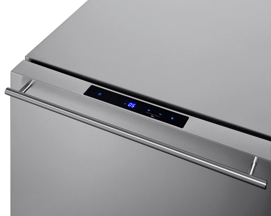 24" Wide 2-drawer All-freezer, ADA Compliant - (ADFD243CSS)