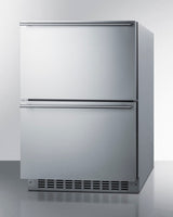 24" Wide 2-drawer All-freezer, ADA Compliant - (ADFD243CSS)