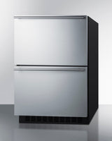 24" Wide Outdoor 2-drawer All-freezer, ADA Compliant - (ADFD243OS)