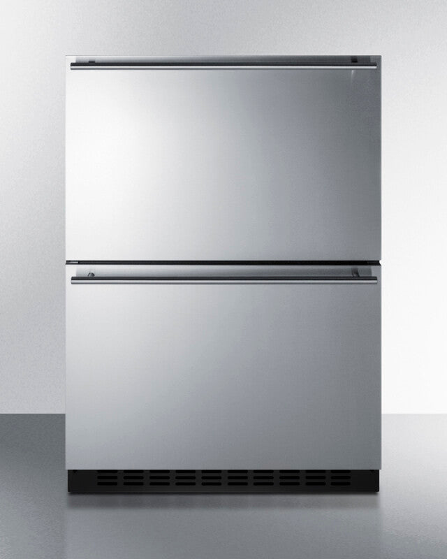 24" Wide Outdoor 2-drawer All-freezer, ADA Compliant - (ADFD243OS)