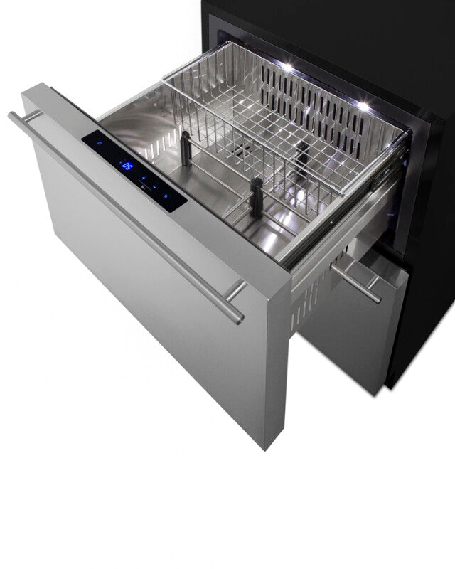24" Wide Outdoor 2-drawer All-freezer, ADA Compliant - (ADFD243OS)