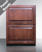 24" Wide 2-drawer All-freezer (panels Not Included) - (ADFD243PNR)