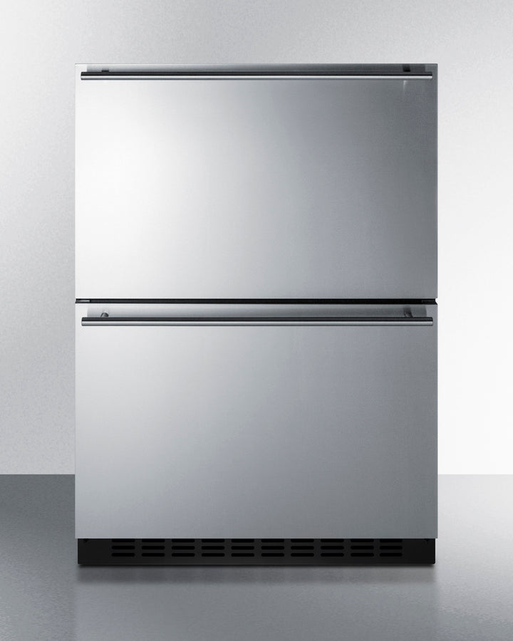 24" Wide 2-drawer All-freezer (panels Not Included) - (ADFD243PNR)