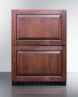 24" Wide 2-drawer All-freezer (panels Not Included) - (ADFD243PNR)