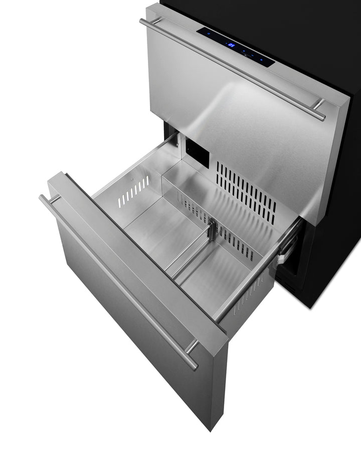 24" Wide 2-drawer All-freezer (panels Not Included) - (ADFD243PNR)