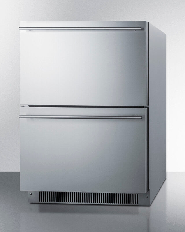 24" Wide 2-drawer All-freezer, ADA Compliant - (ADFD2D24)