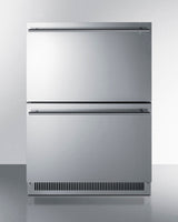 24" Wide 2-drawer All-freezer, ADA Compliant - (ADFD2D24)