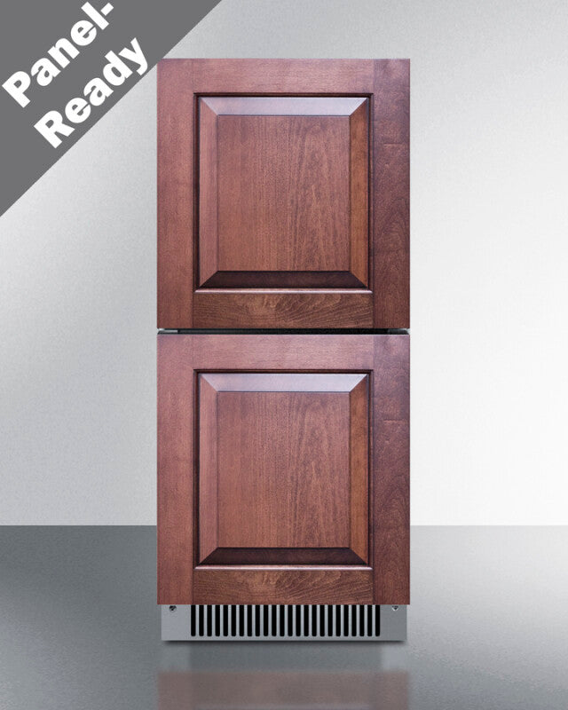 15" Wide 2-drawer All-refrigerator, ADA Compliant - (ADRD15) - SUMMIT