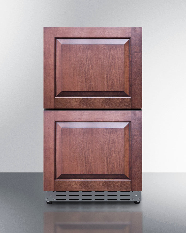 18" Wide 2-drawer All-refrigerator, ADA Compliant (panels Not Included) - (ADRD18PNR)