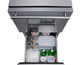 18" Wide 2-drawer All-refrigerator, ADA Compliant (panels Not Included) - (ADRD18PNR)